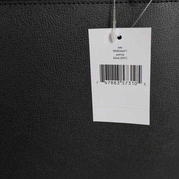 Kate Spade Patrice L Leather Tote Black - Picture 10 of 11
